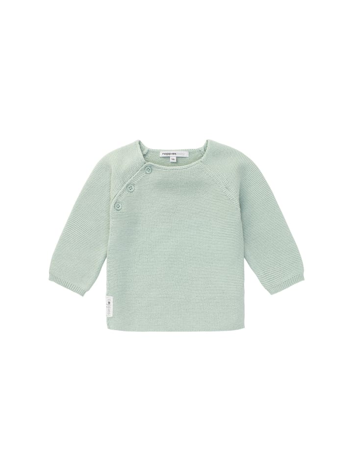 Noppies Strickjacke Pino in Grey Mint günstig kaufen
