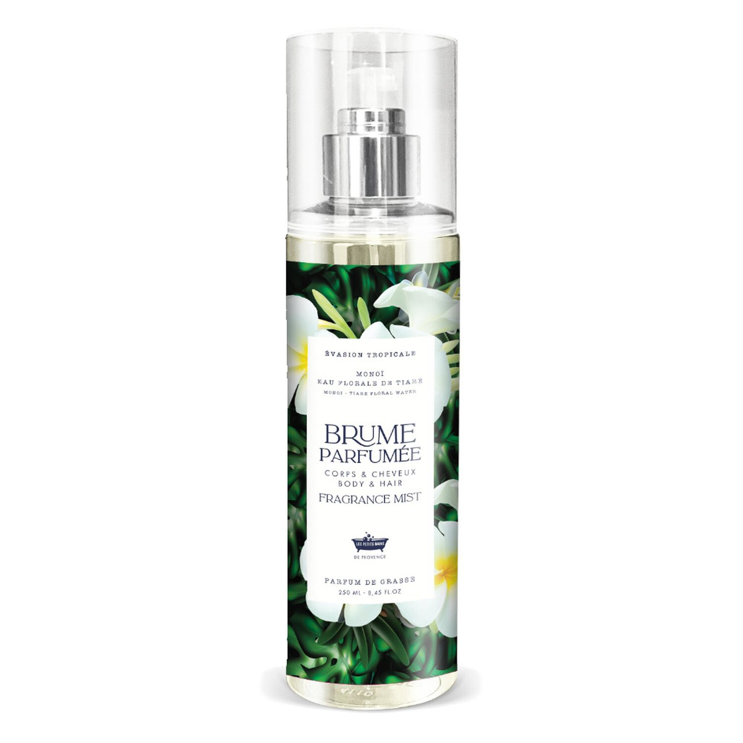 Les Petits Bains de Provence Brume Parfumée Monoï Eau Florale de Tiaré 250 ml