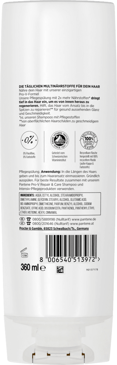 Conditioner VitaGlow Repair & Care, 360 ml