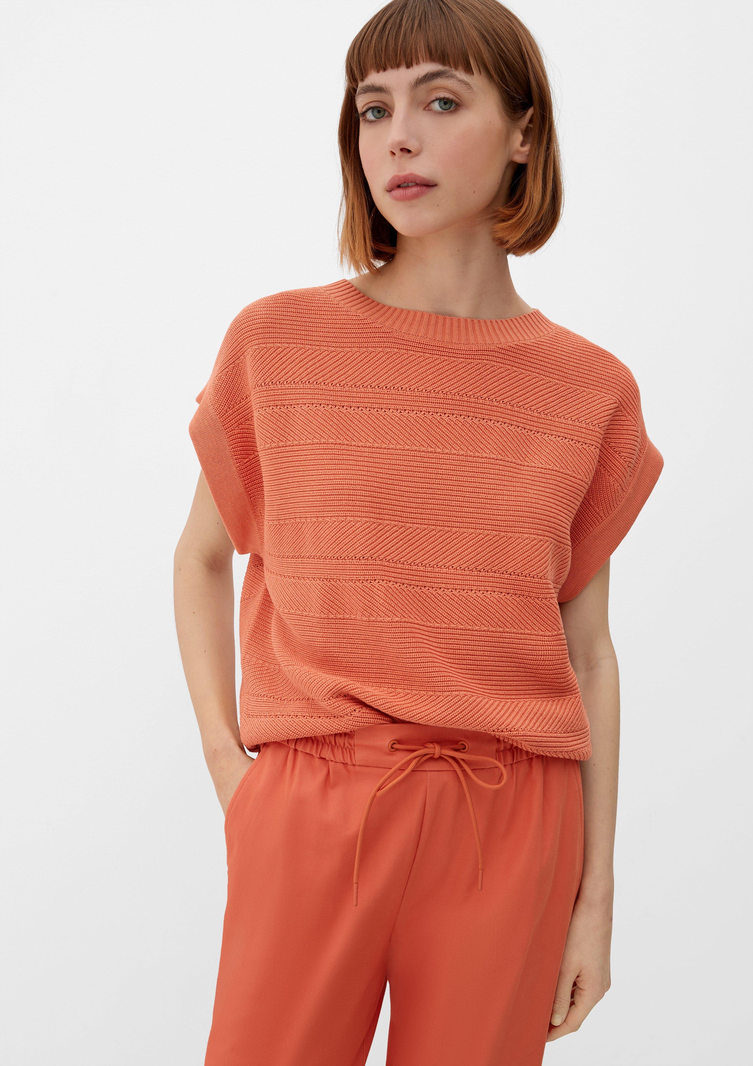 Ärmelloser Strickpullover  2132558-2711