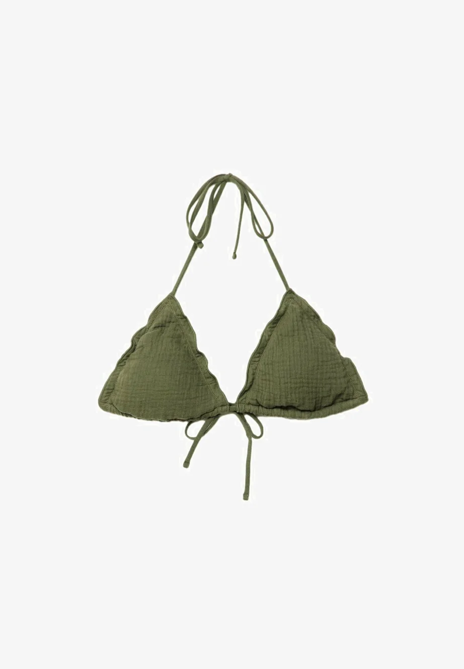 Stradivarius CURTAIN STRING - Top de bikini