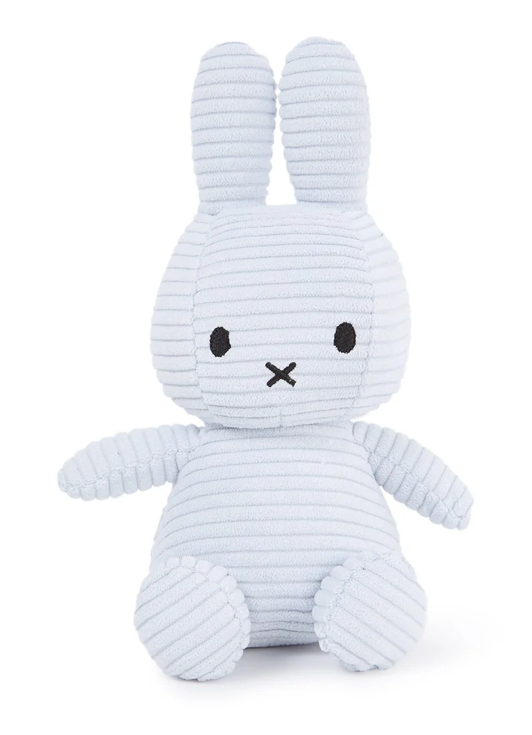 Miffy-pehmolelu, joka on valmistettu samettikankaasta