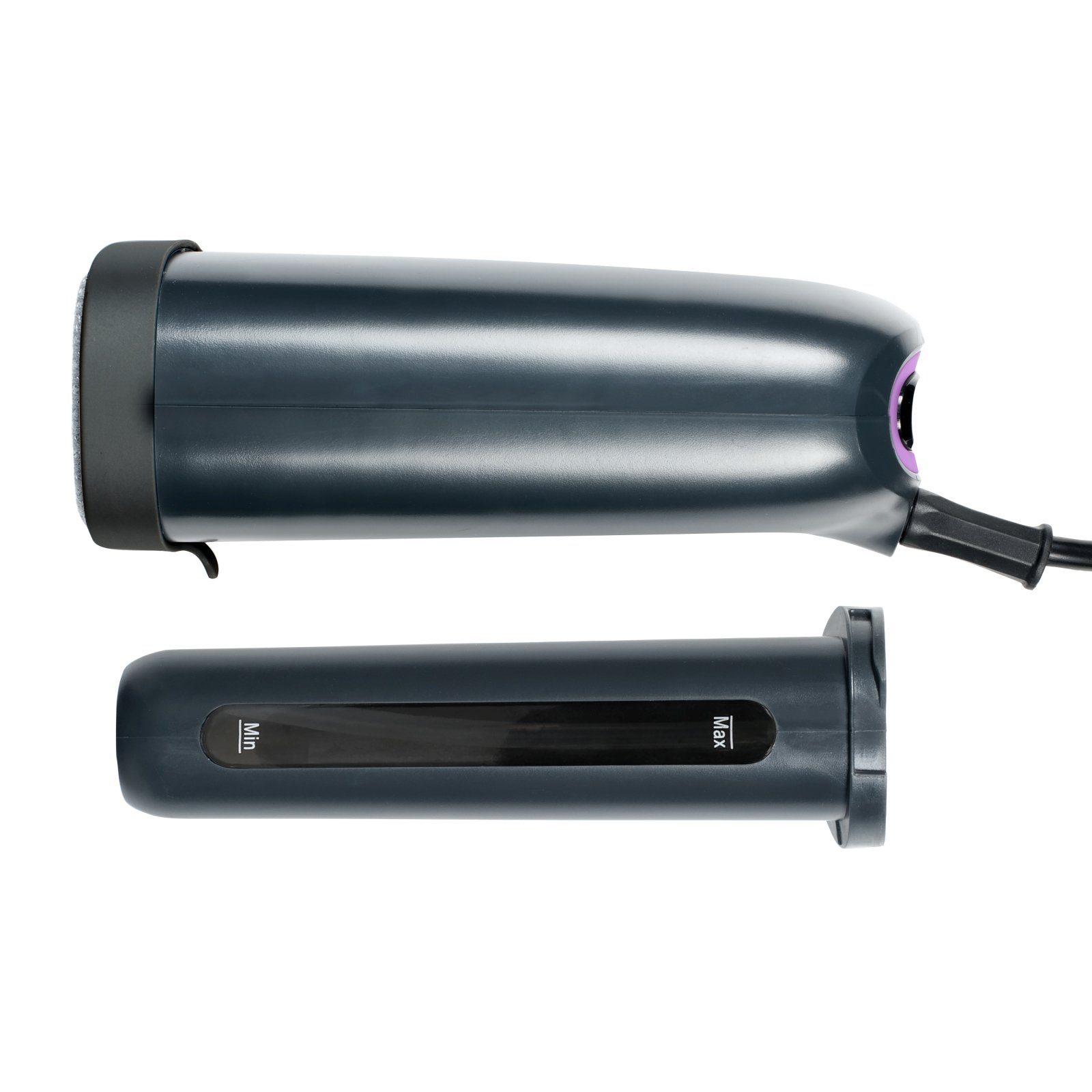 LIVOO Dampfbügeleisen Dampfglätter für Kleidung Dampfbürste Kompakt Steamer DOM480, 800,00 W, für alle Textilien und Polsterstoffe, 2 Aufsätze, Wassertank (110 ml)