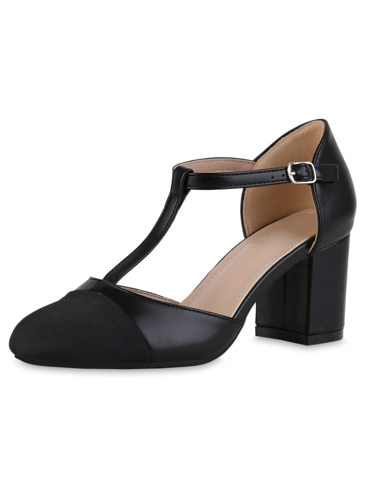 VAN HILL Mary Janes Emma in Schwarz günstig kaufen