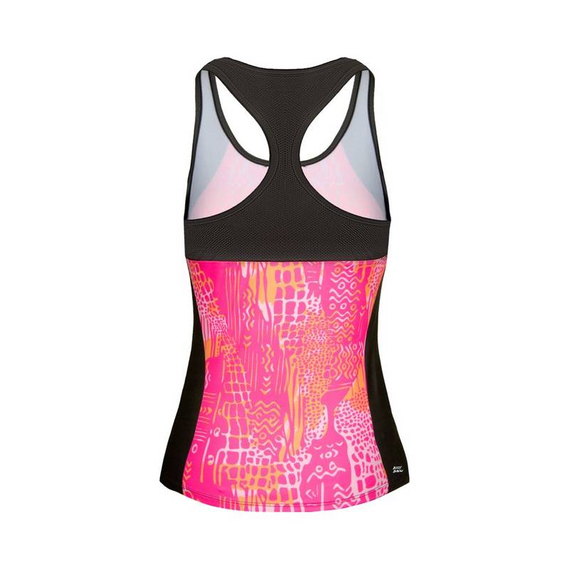 BIDI BADU Yaka Tech Tank Tennisshirt Damen