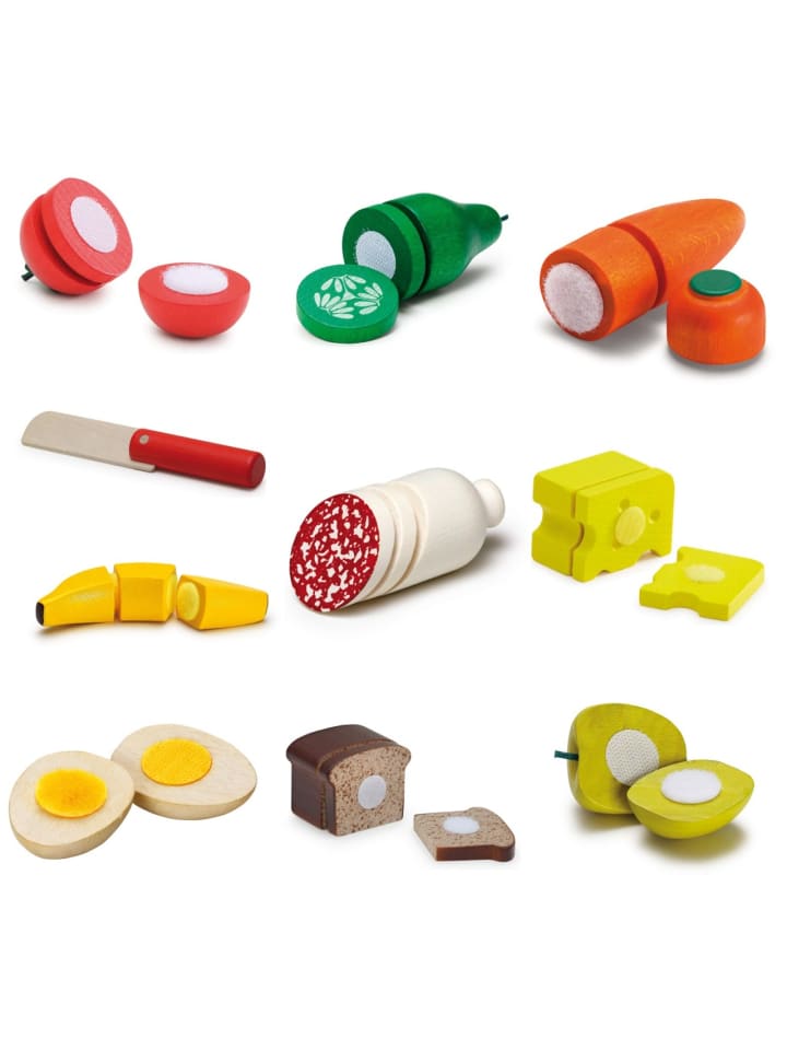 Erzi 10tlg. Set: Set zum Schneiden in bunt günstig kaufen onesize
