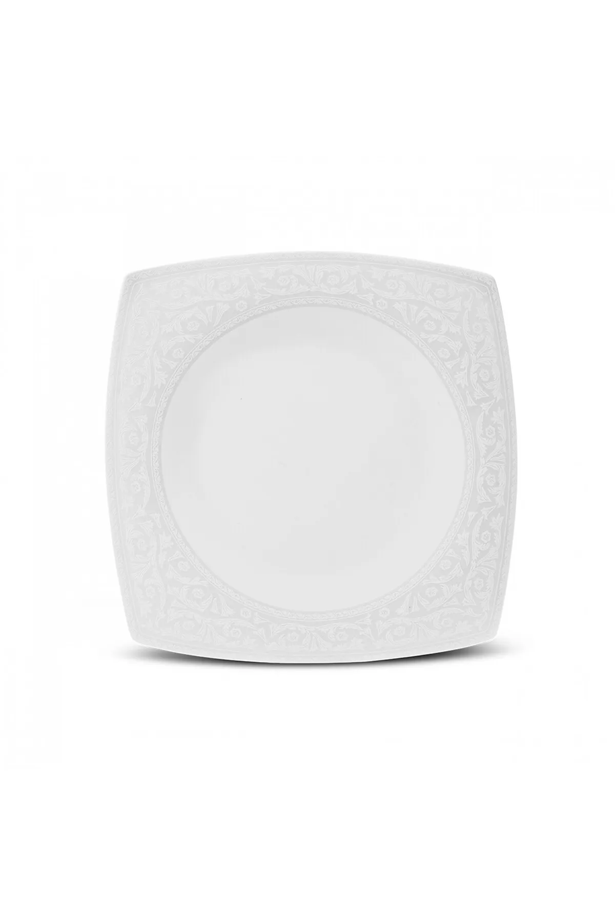 Karaca  Fine Pearl Roma 58-teilig 12 Personen Quadratisch - Set - Innovatives Geschirrset