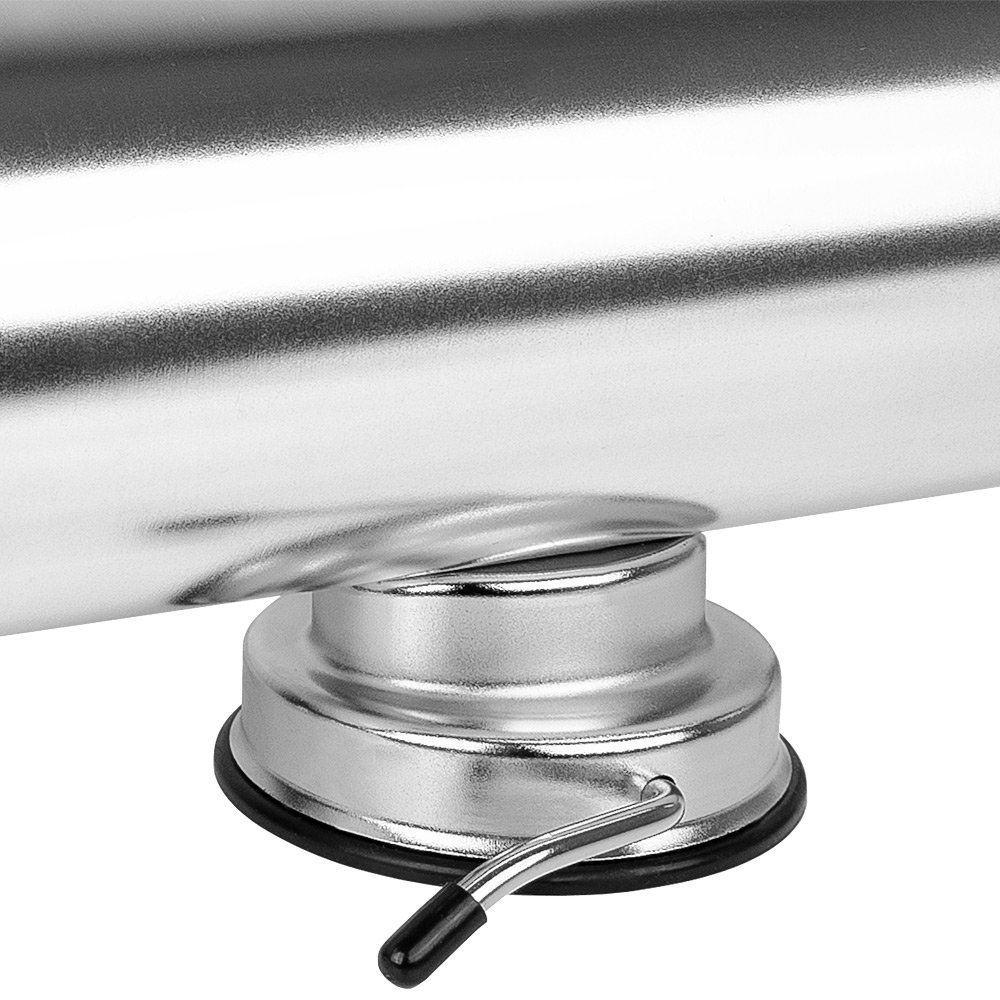 DEUBA Wurstfüller mit Saughalterung 25kg 115 x 58 x 16cm silber