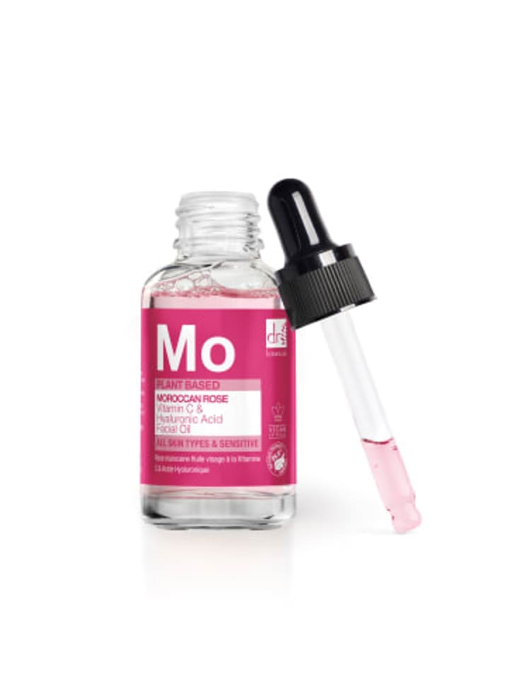 Dr Botanicals Marokkanisches Rosen-Gesichtsöl mit Hyaluronsäure und Vitamin C 30ml günstig kaufen onesize