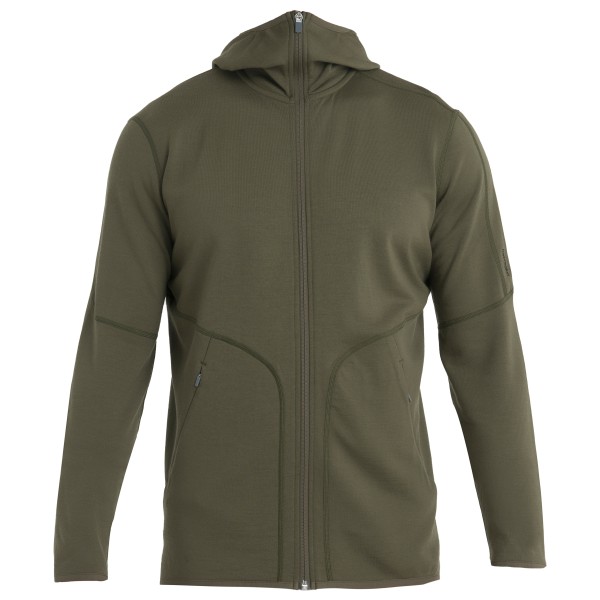Icebreaker - 560 Realfleece Elemental II L/S Zip Hood - Merinojacke