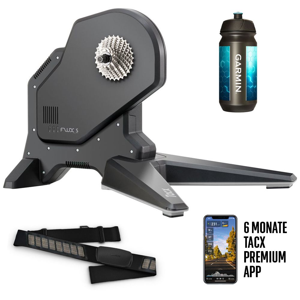 Garmin Tacx® Flux S Smart T2900S Heimtrainer PROMO Bundle kaufen | Bike-Discount