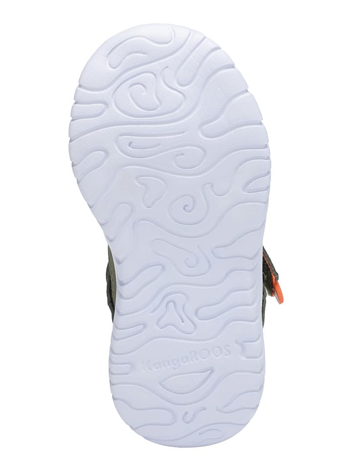 Kangaroos Halbsandalen in Khaki/Orange günstig kaufen