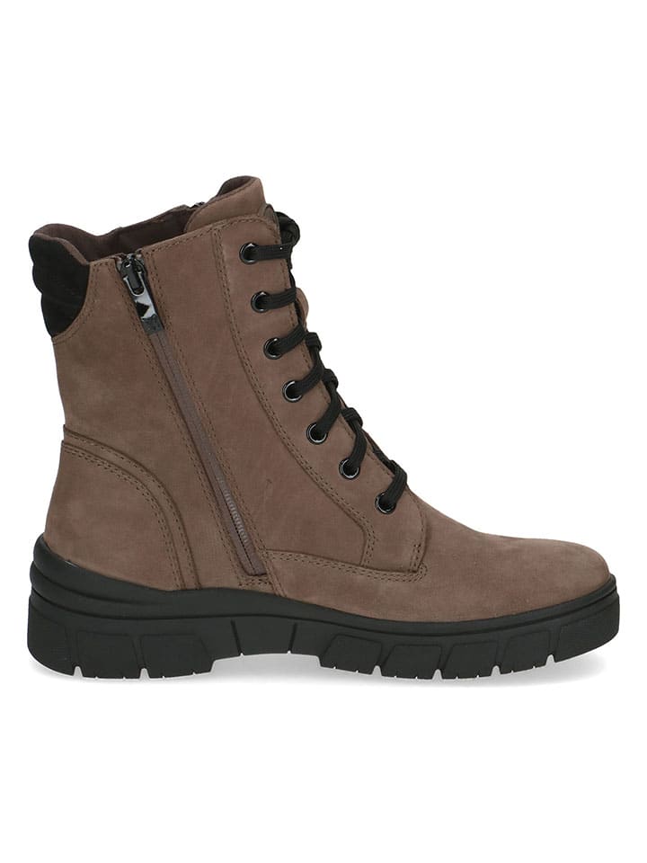 Caprice Leder-Boots in Braun günstig kaufen