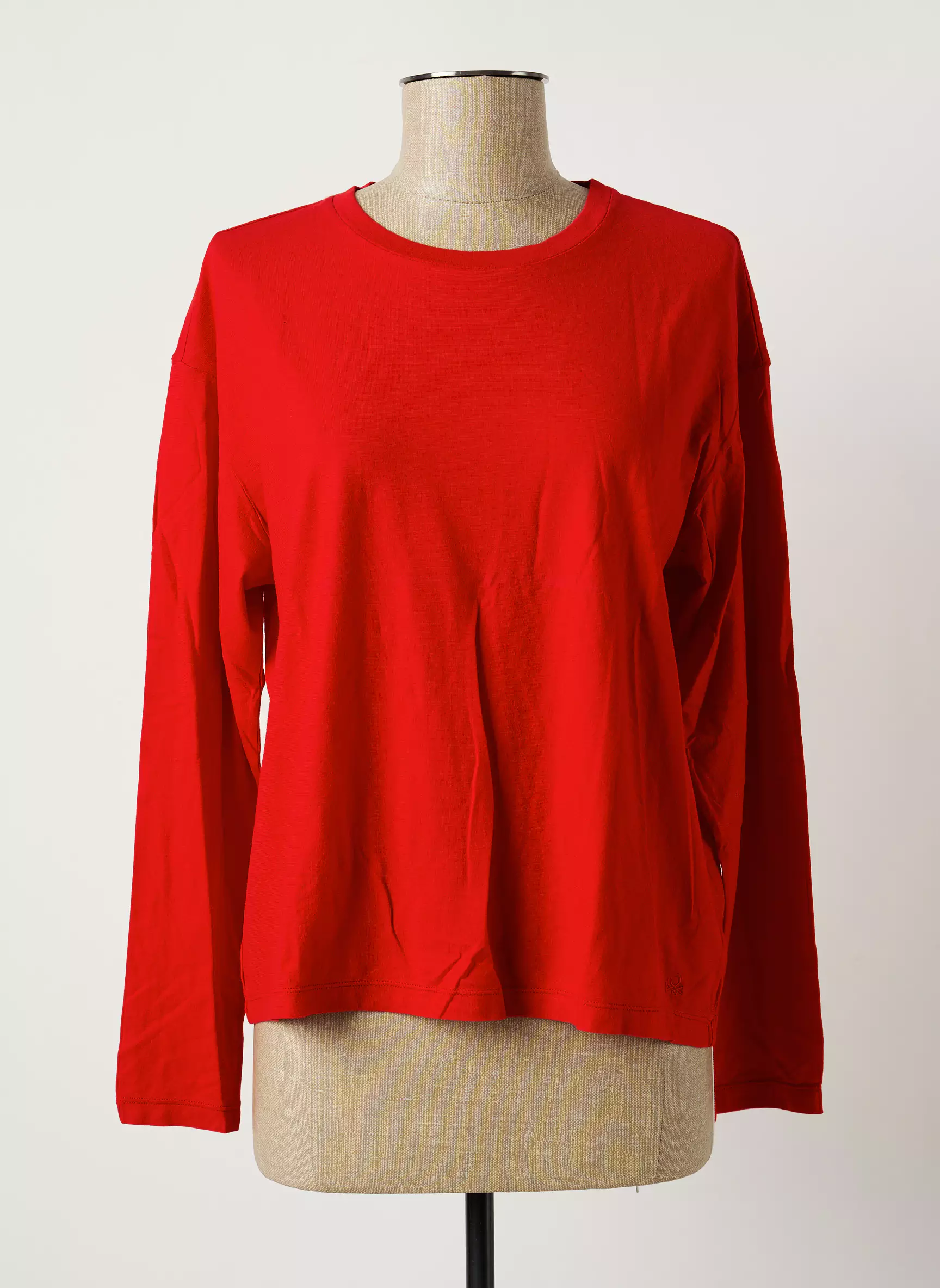 Benetton Tshirts Femme couleur rouge
