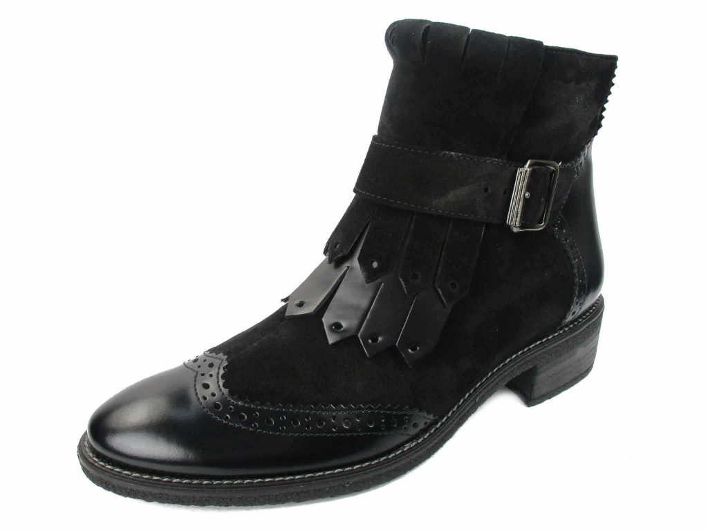 PAUL GREEN Stiefeletten schwarz