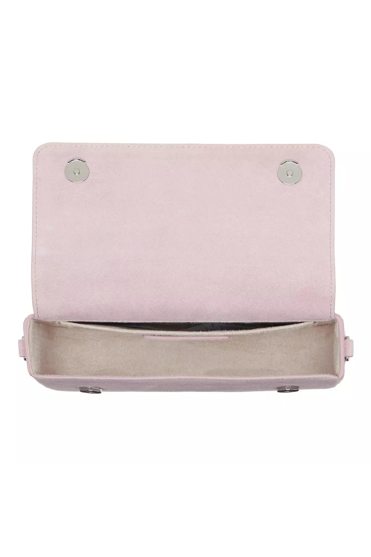 Karl Lagerfeld  Essential K Sm Flap Shb Sued Pink Mist