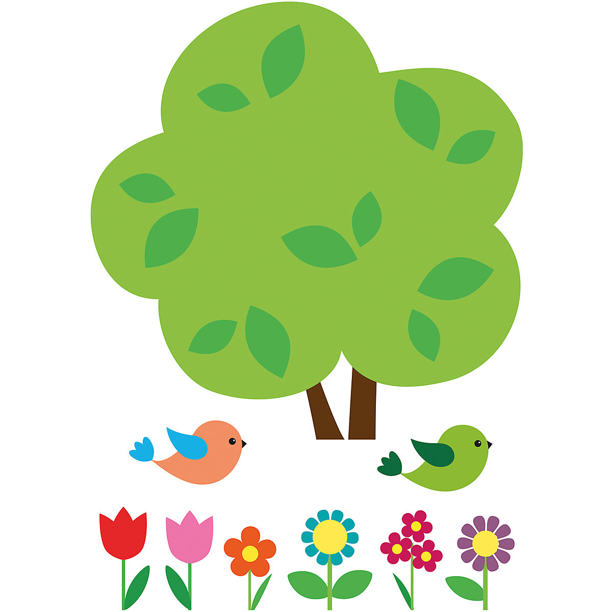 Wandsticker Frühling