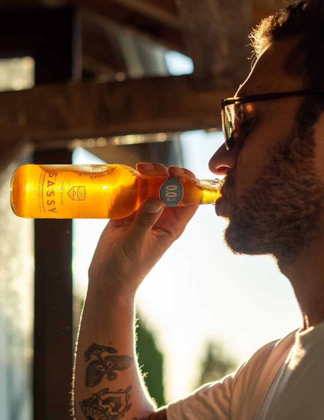 Maison Sassy : Cidre bio sans alcool - Gueule de joie 0° |  27.5 cl