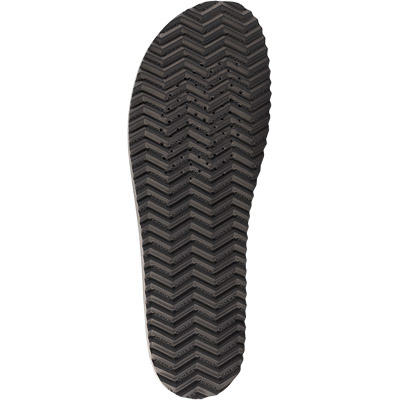 GEOX, Pantoffeln, Textil, dunkelgrau meliert