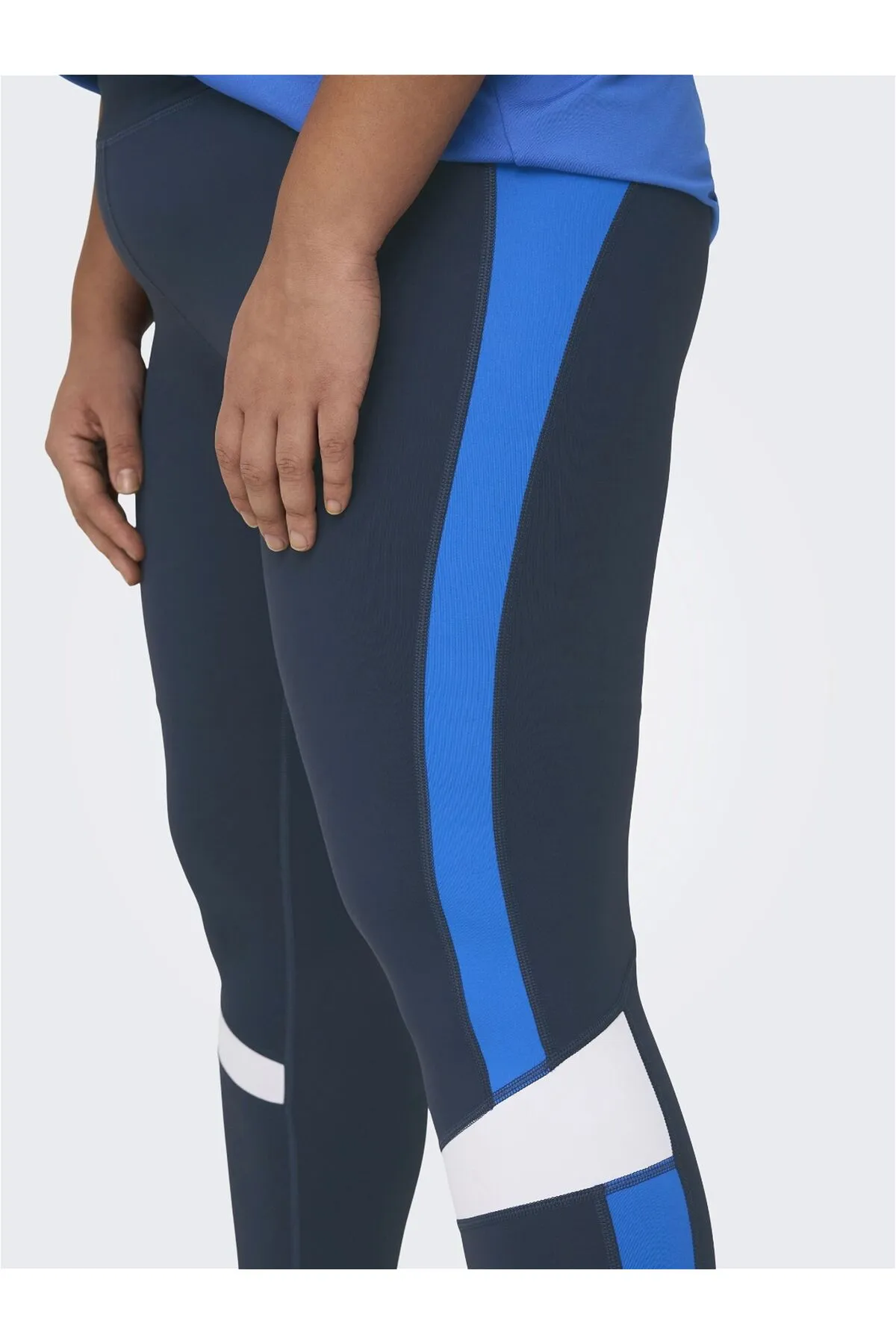 Only Play  Sport-Leggings - Blau - Mittlerer Bund
