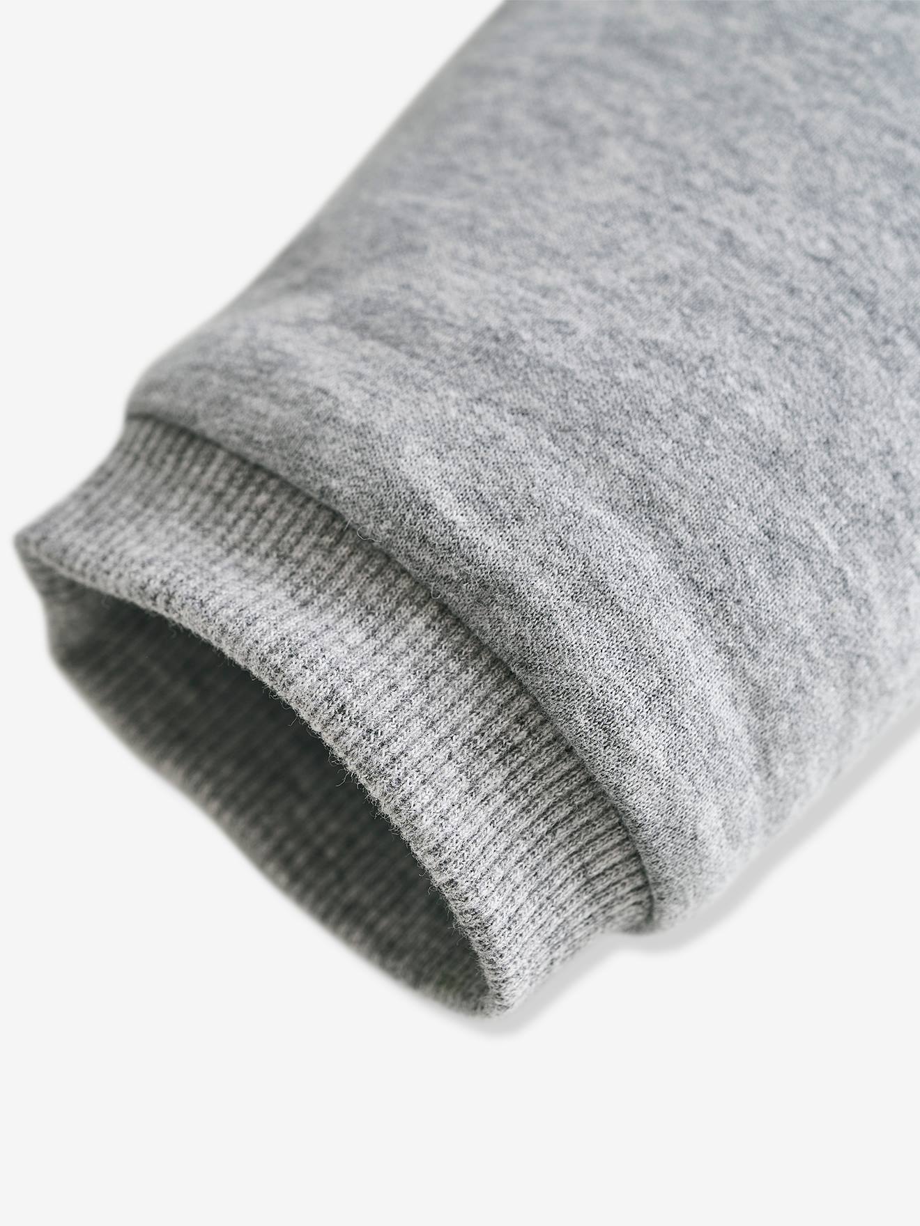 Gigoteuse manches amovibles MINI PERFECT gris chiné / bleu