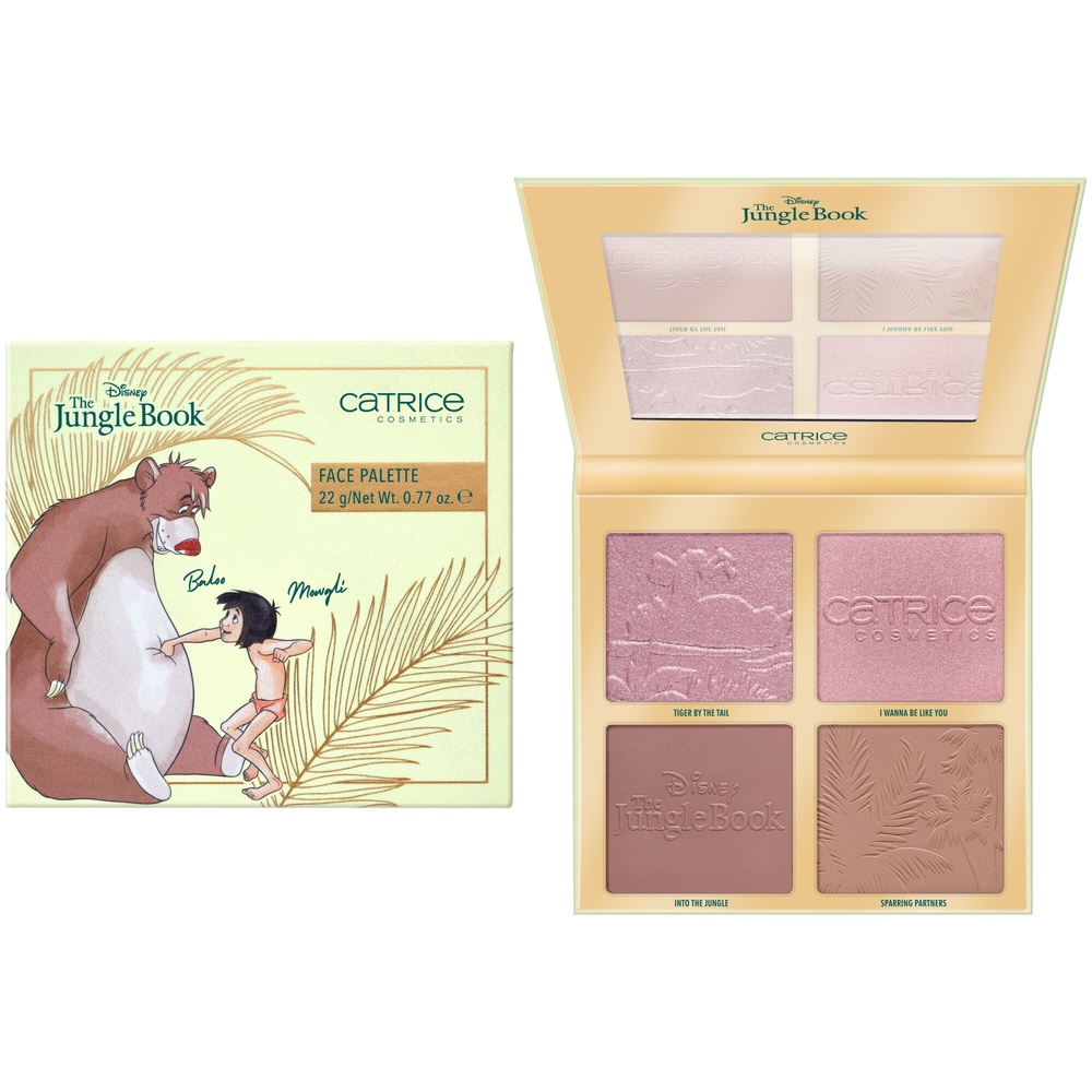 catrice Disney The Jungle Book Face Palette 010 Palette Highlighter