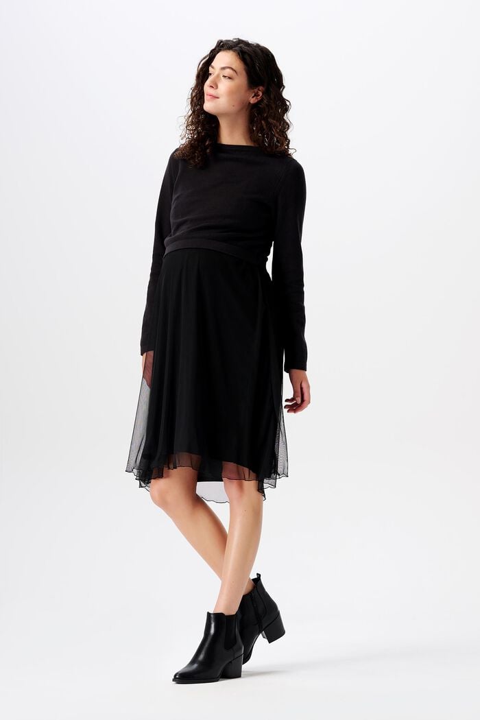 MATERNITY Strickkleid mit Stillfunktion
