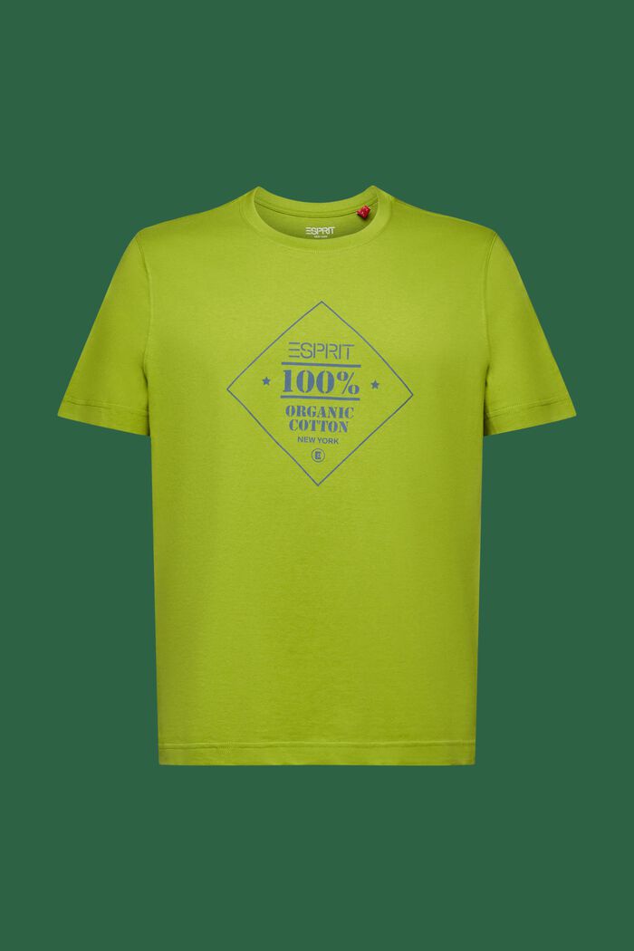 Baumwoll-T-Shirt mit Logoprint