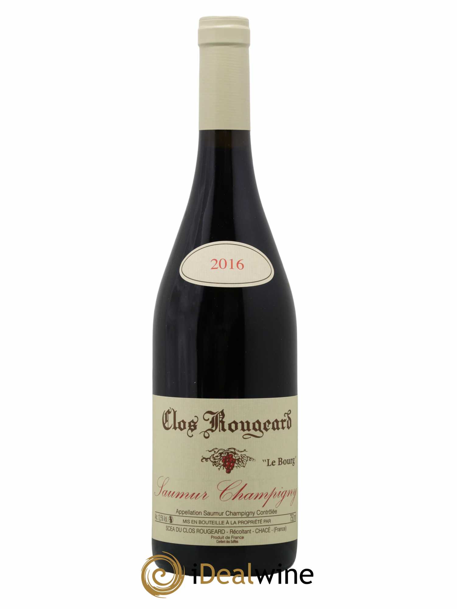 Saumur-Champigny Le Bourg Clos Rougeard  2016 - Lot de 1 Bouteille