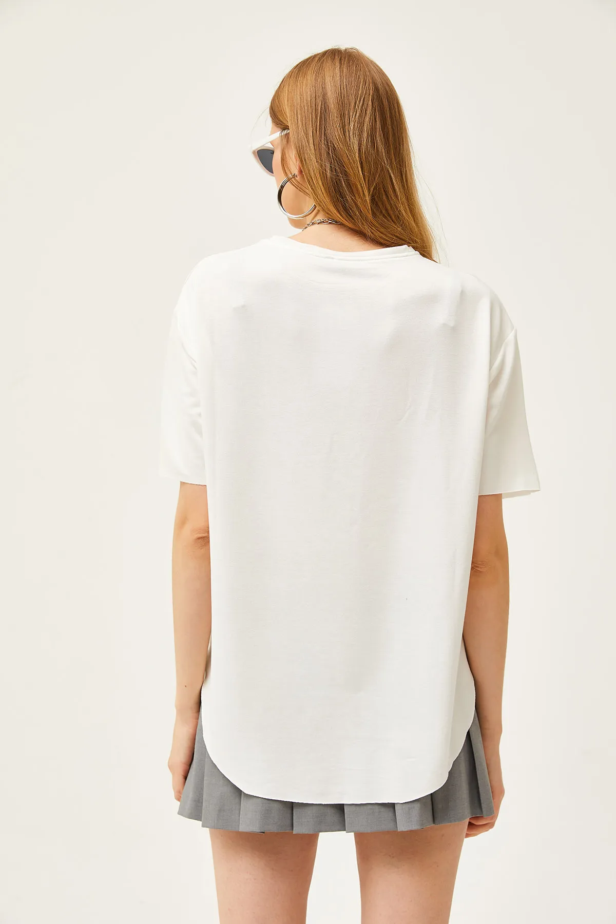 Olalook  T-Shirt - Weiß - Regular Fit