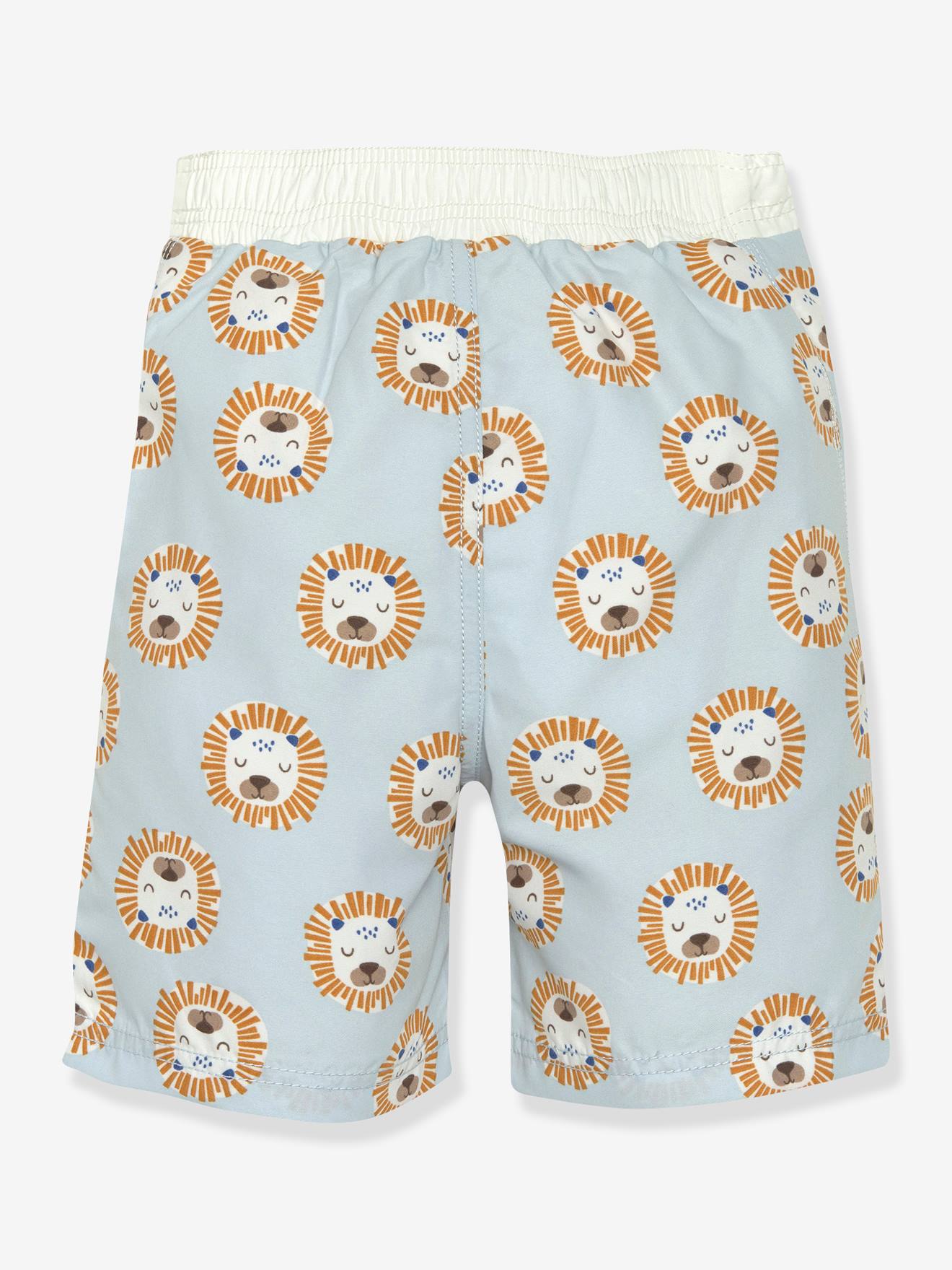 Lässig Baby Windelbadeshorts LÄSSIG - weiß bedruckt