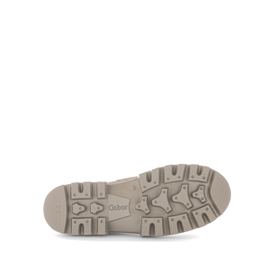 Gabor comfort Schnürstiefelette beige