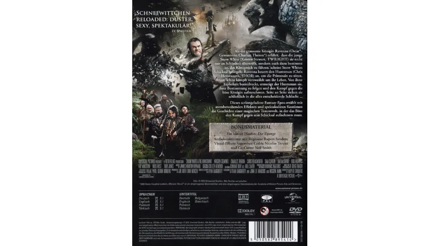 Snow White & the Huntsman