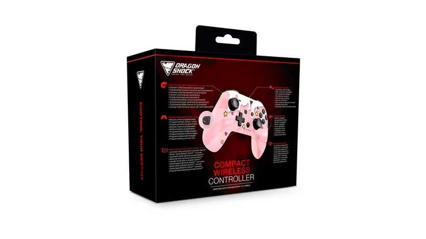 PopTop Compact Wireless Controller für Switch (Sweet Pink)