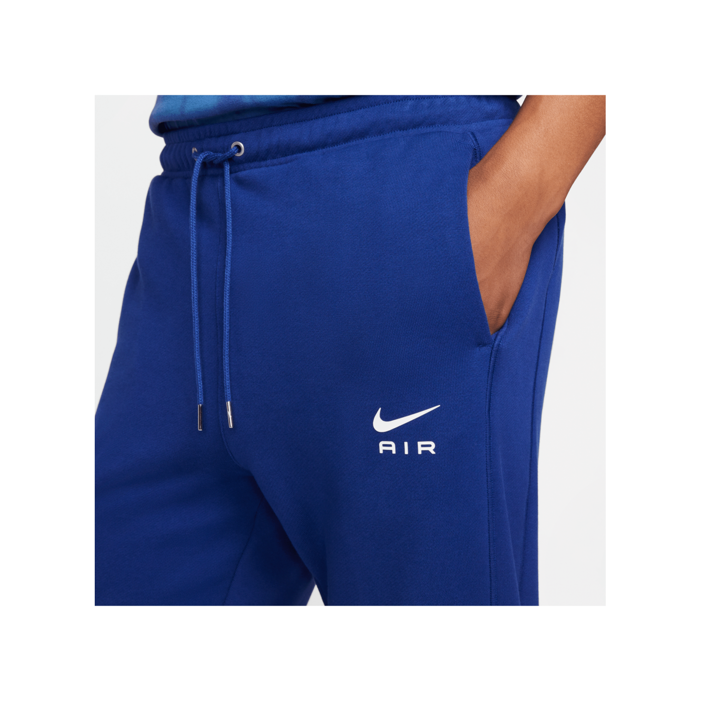 Nike Air FT Jogginghose Blau Weiss F455