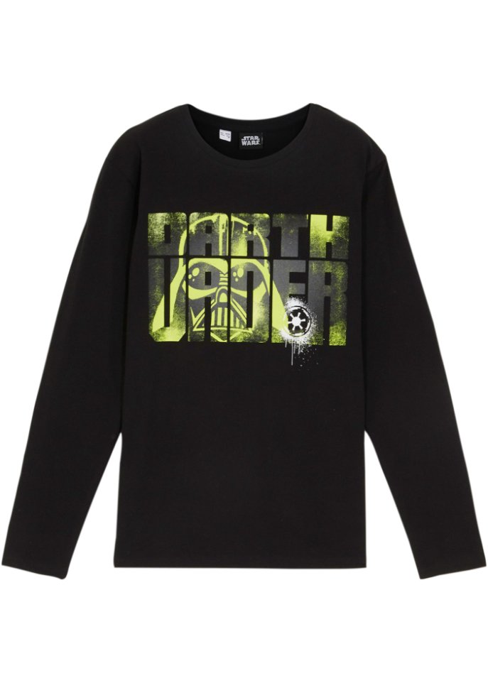 Jungen Langarmshirt Darth Vader