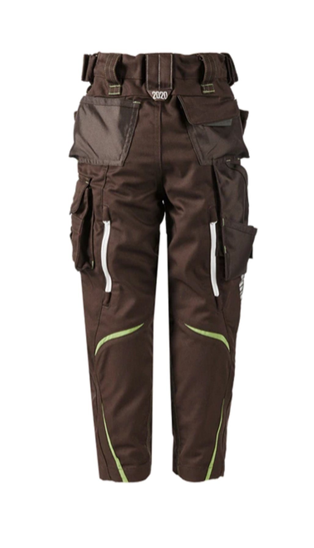 Engelbert Strauss Arbeitsbundhose Bundhose e.s. motion 2020 Kinder Farbe Kastanie/Seegrün