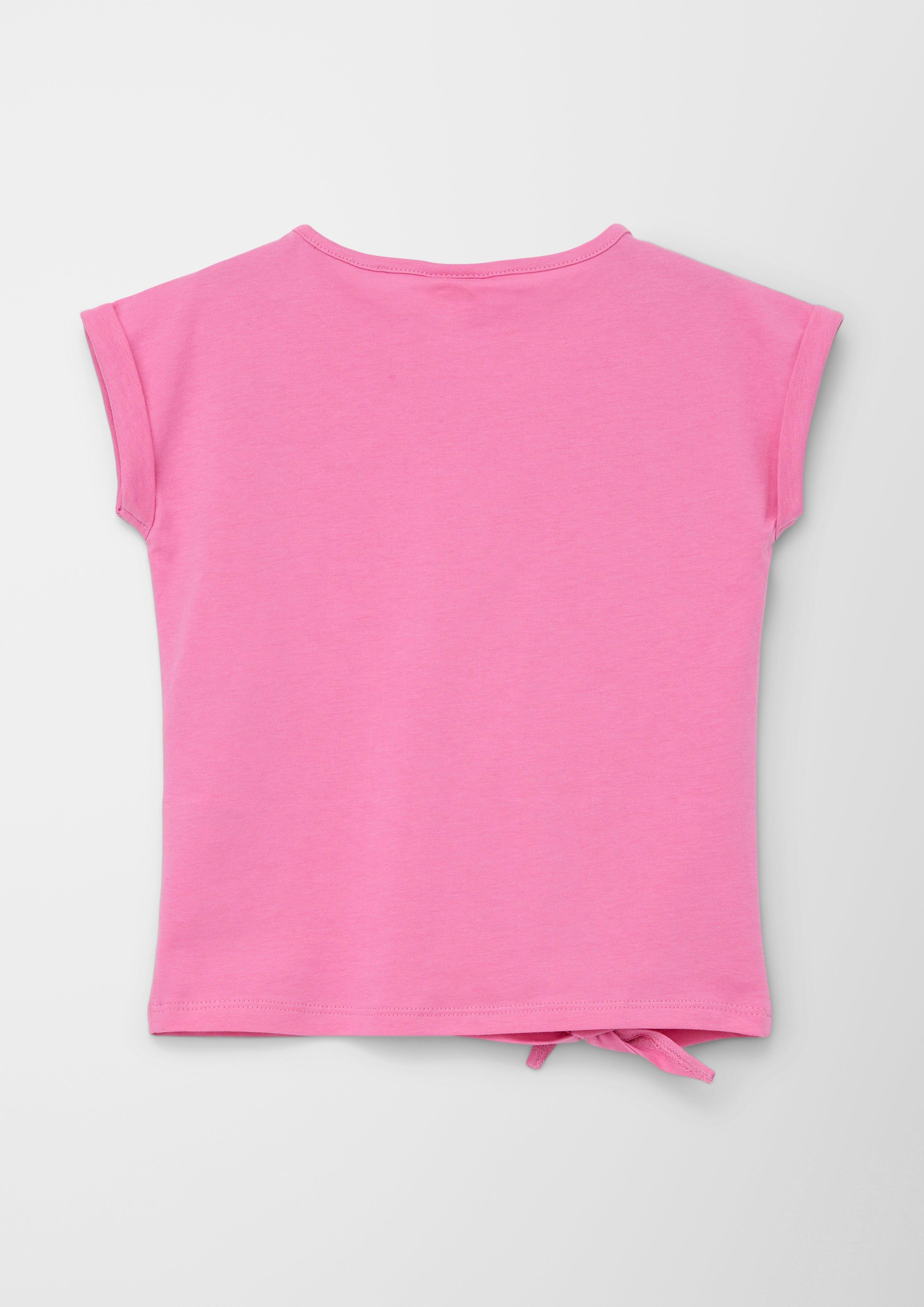 T-Shirt mit Knotendetail  2130397-4419