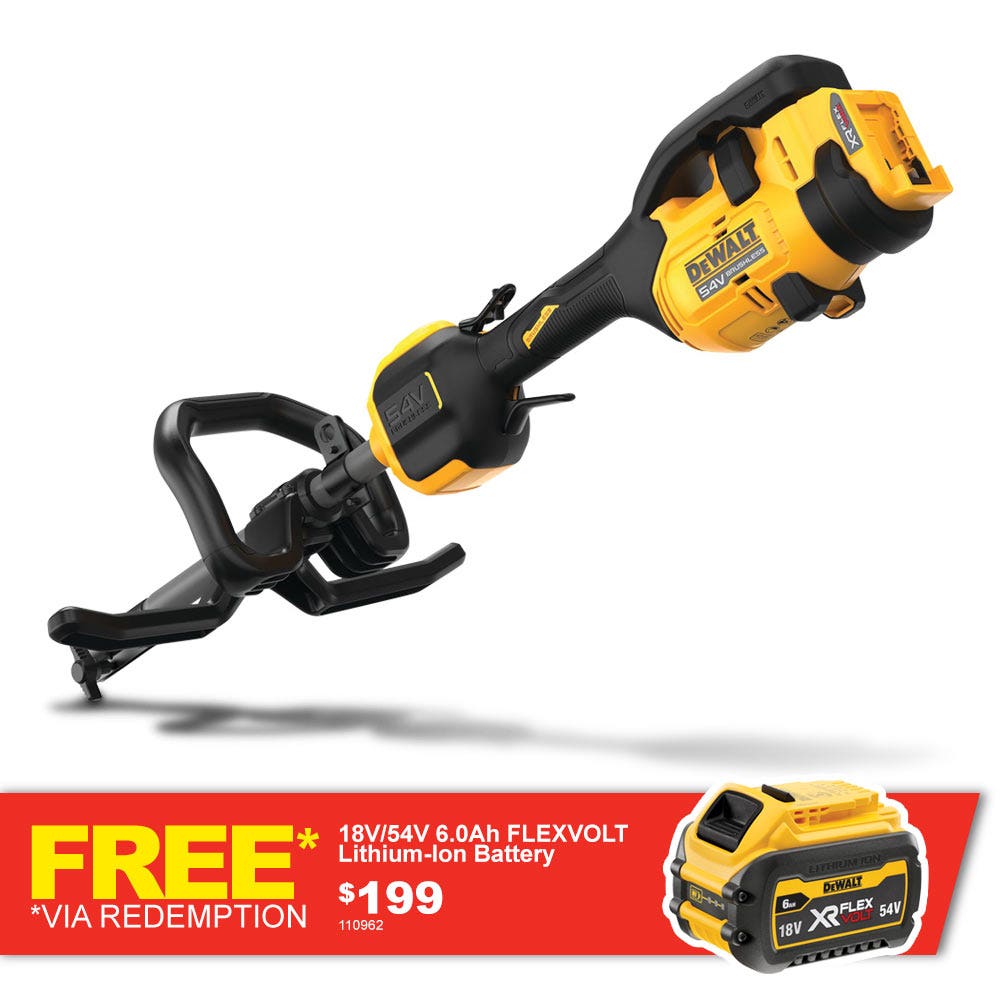 Cabeça de alimentação DEWALT 54V sem escovas DCMAS5713N-XE