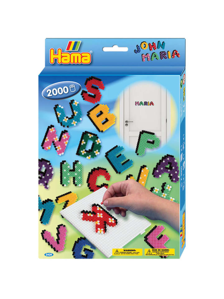 Hama Midi-Bügelperlen Buchstaben in bunt günstig kaufen onesize