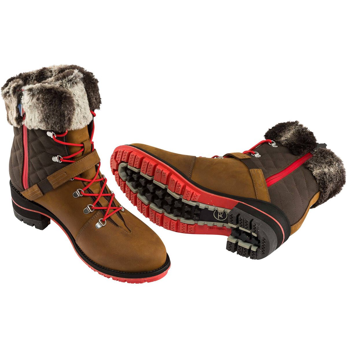 Women's 1907 Megève Nubuck Oil Camel Boots