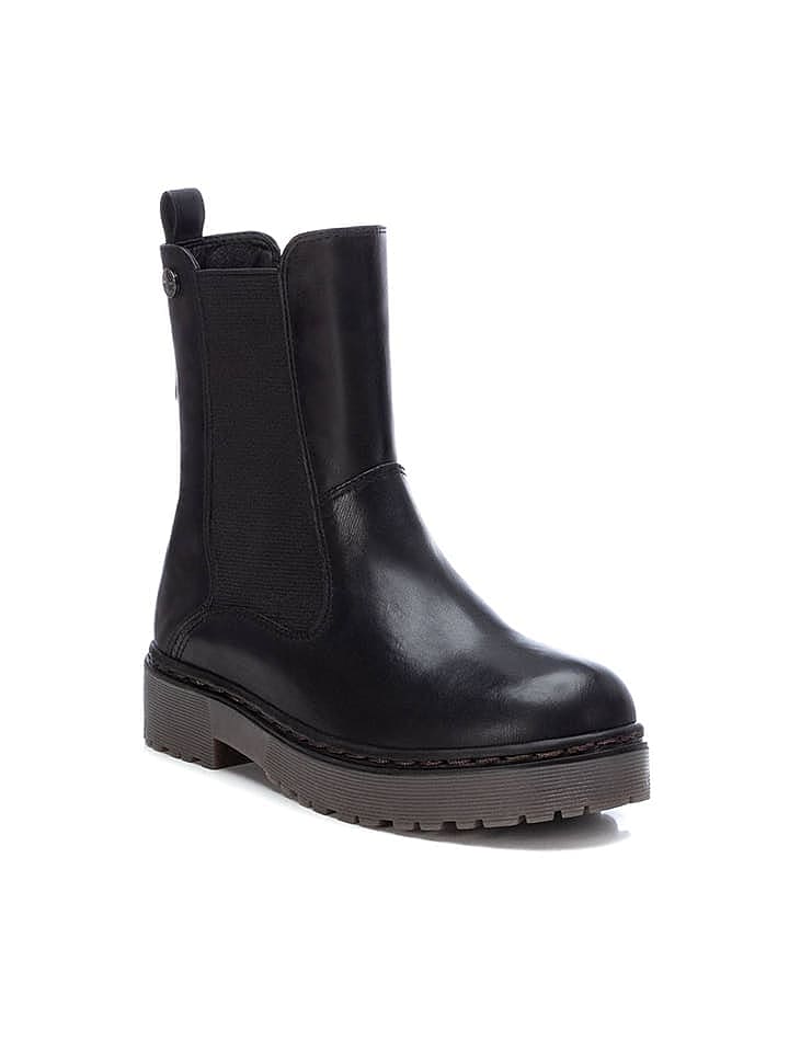XTI Kids Chelsea-Boots in Schwarz günstig kaufen 34