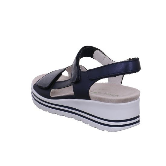 WALDLÄUFER Komfort Sandalen blau Sandalette