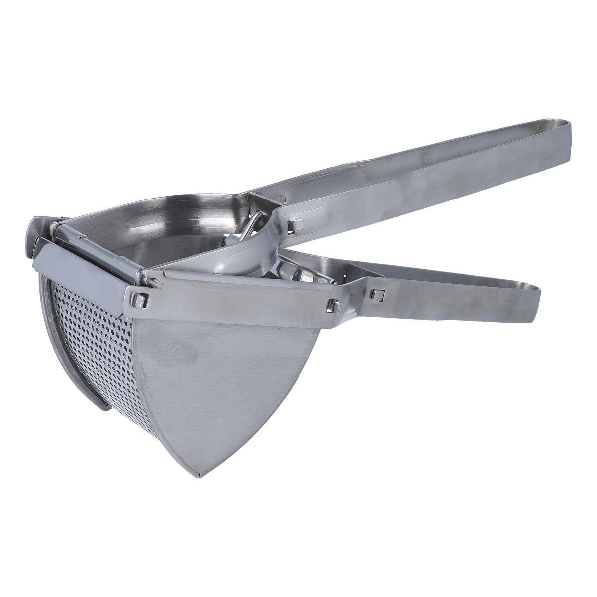 EUROHOME Kartoffelpresse Gemüse Presse - Kartoffelbreipresse aus rostfreiem Edelstahl, Edelstahl, Kartoffelstampfer - Küchenhelfer Haushaltshelfer