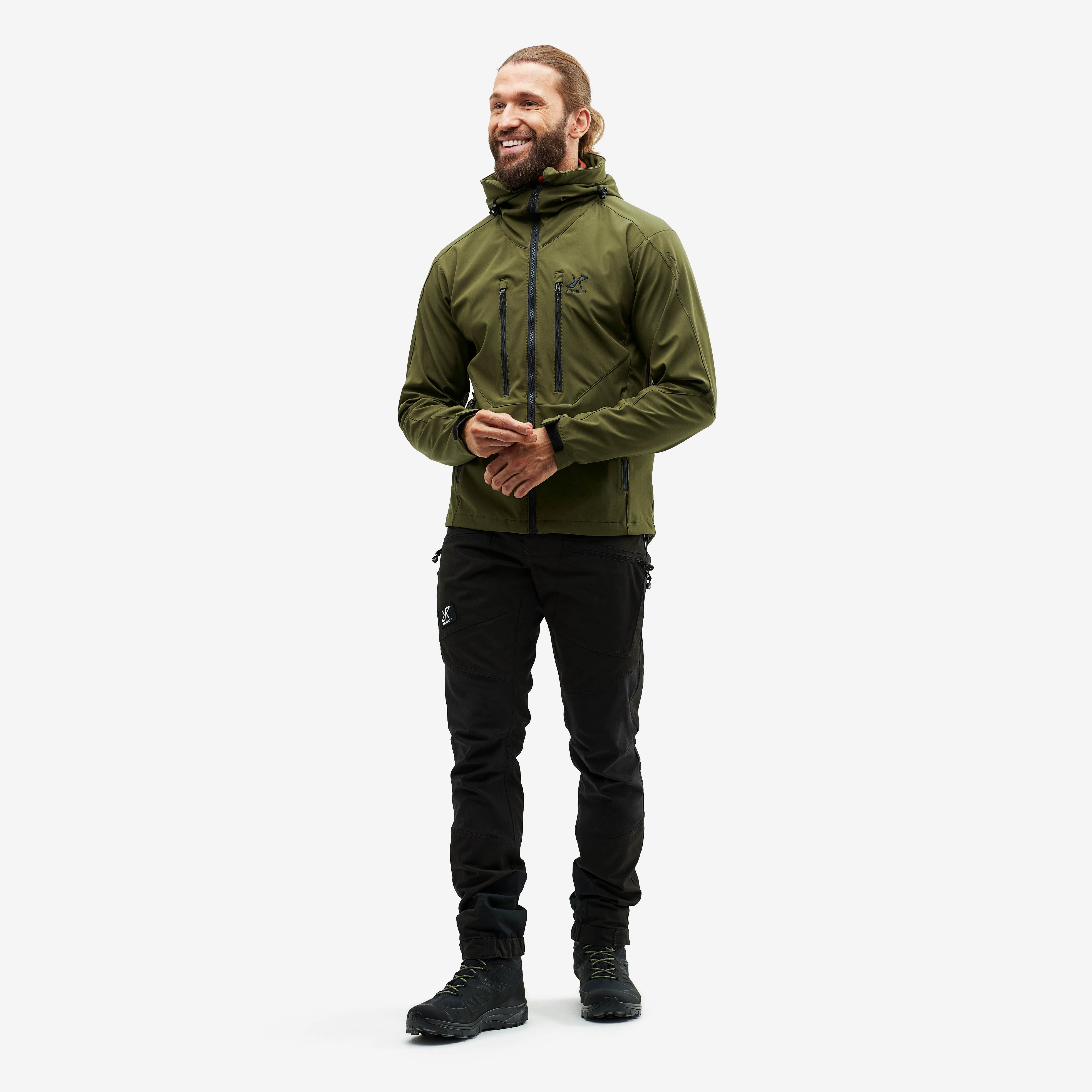 Trail Jacket Homme Dark Olive