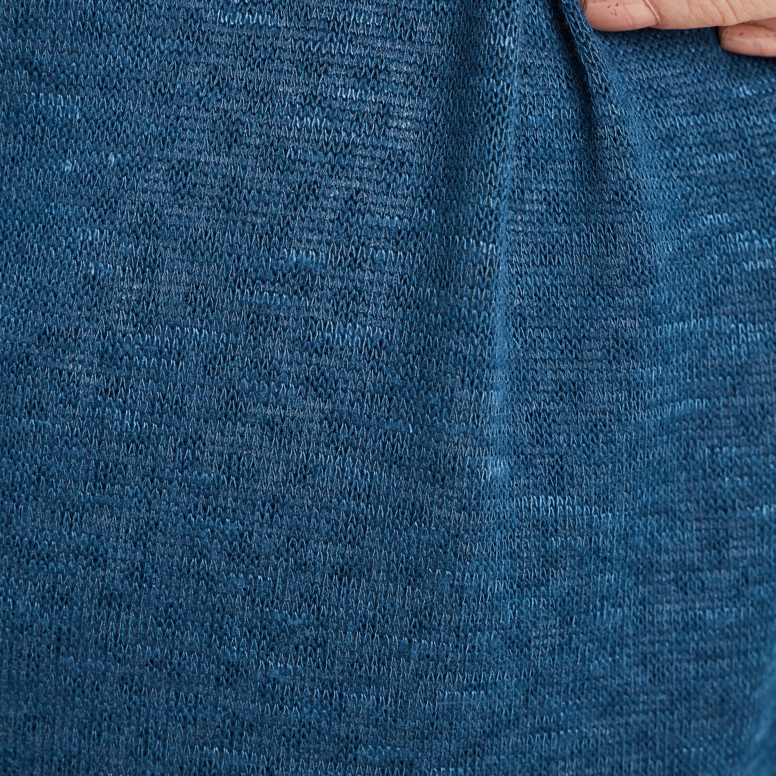 Gilet manches 3 4 bleu pétrole femme | La Halle