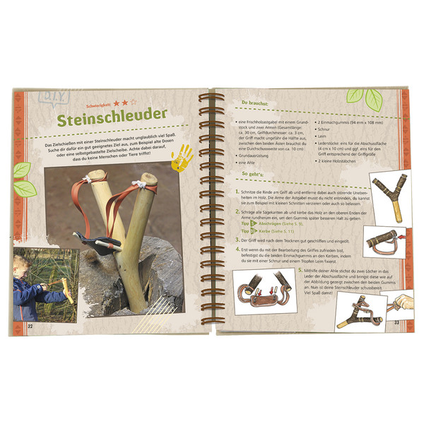 DAS TASCHENMESSER-SCHNITZBUCH Kinder - Kinderbuch