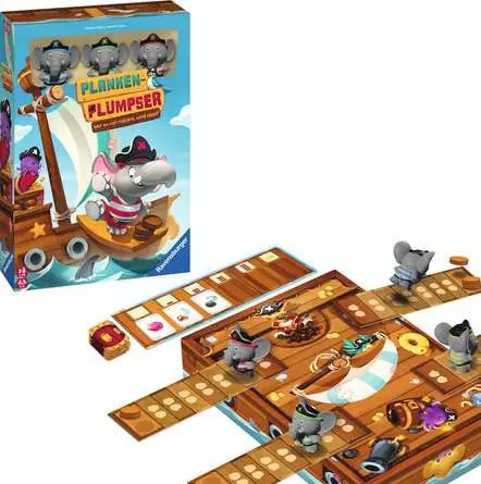 Planken-Plumpser - Kinderspiel ab 5 Jahren