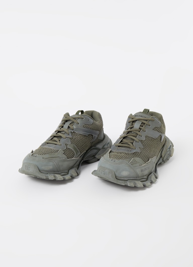 Sneakers Balenciaga Track.3 con dettagli in mesh