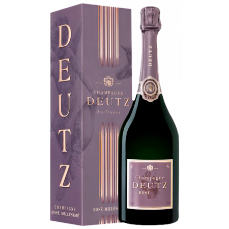 CHAMPAGNE DEUTZ - BRUT ROSE MILLESIME 2016 - EN ETUI